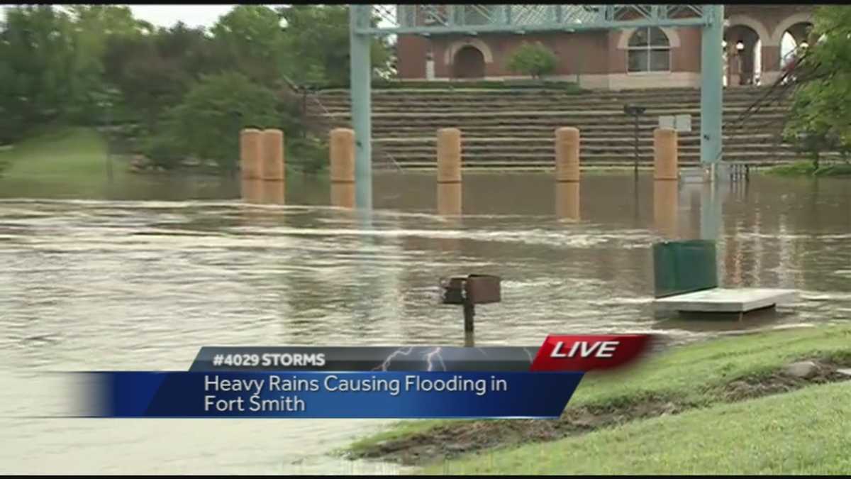 Heavy rains cause major flooding in Fort Smith