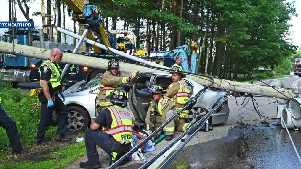 Distracted Driver Faces Charges After Crashing Into Utility Pole