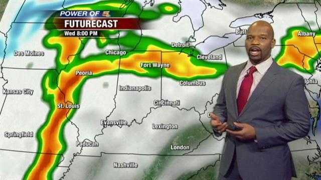Warm With Rain On The Way