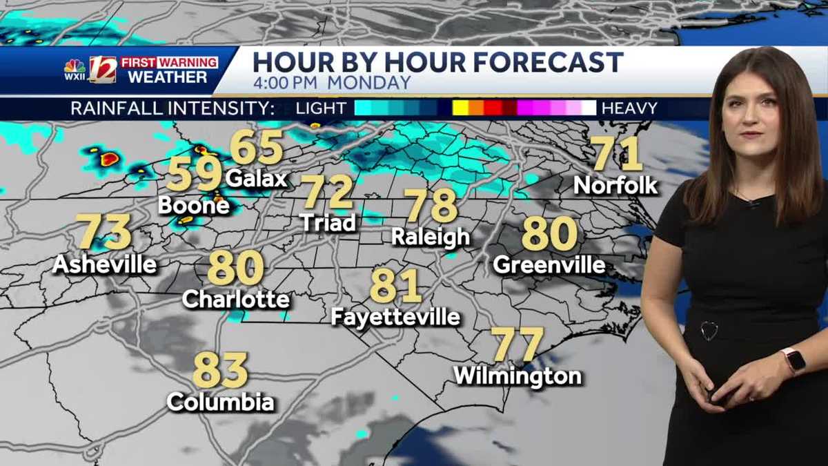 WATCH: Cool, Drizzly Monday. Big Warmup On The Way!