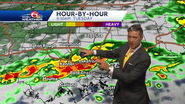 New Orleans Sunday forecast storms severe weather - Vimarsana News