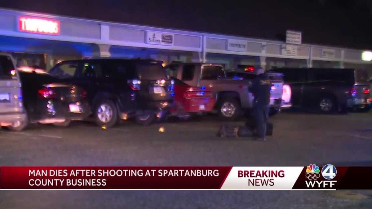 Man dies after shooting at a business in Spartanburg County, coroner says