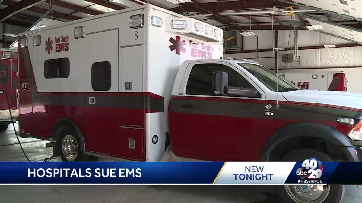 Two hospitals fire lawsuit over Fort Smith EMS