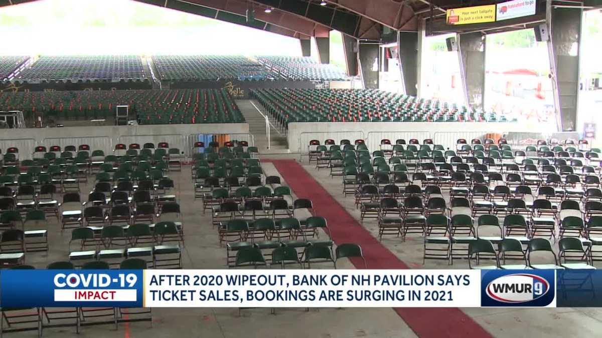 Bank of New Hampshire Pavilion returning to life after devastating