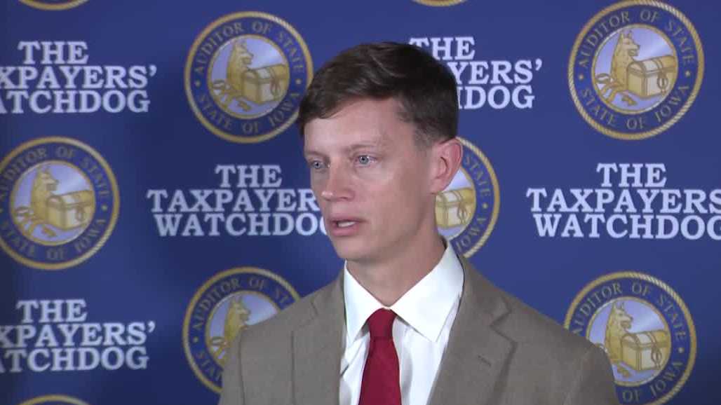 Iowa Auditor Rob Sand says ESA audit found no issues but delays from state limited review