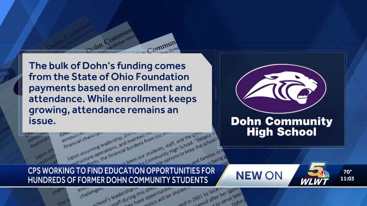 Cincinnati Public Schools open to enrolling six hundred former Dohn ...