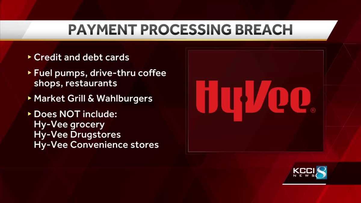HyVee data breach What you should do
