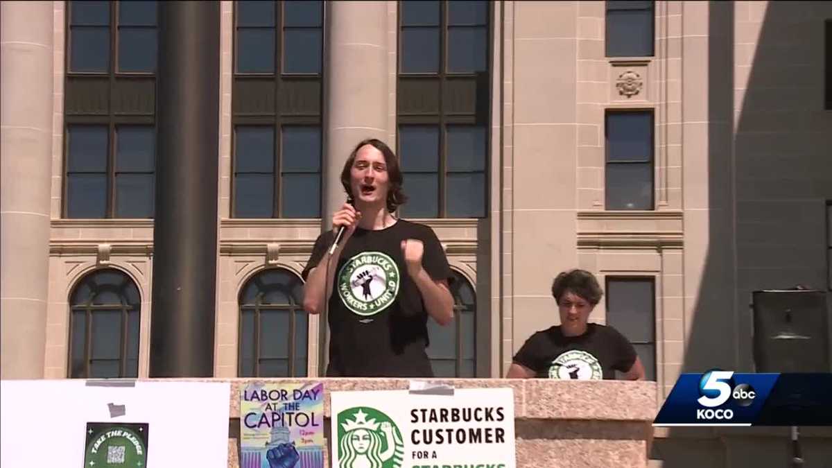 Oklahoma workers rally at state Capitol on Labor Day