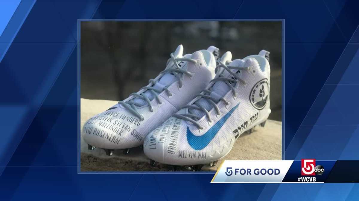 Special Julian Edelman cleats sold to benefit Jewish federations