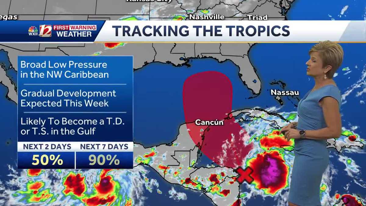 WATCH: Rain chances increase this week, tracking the tropics too