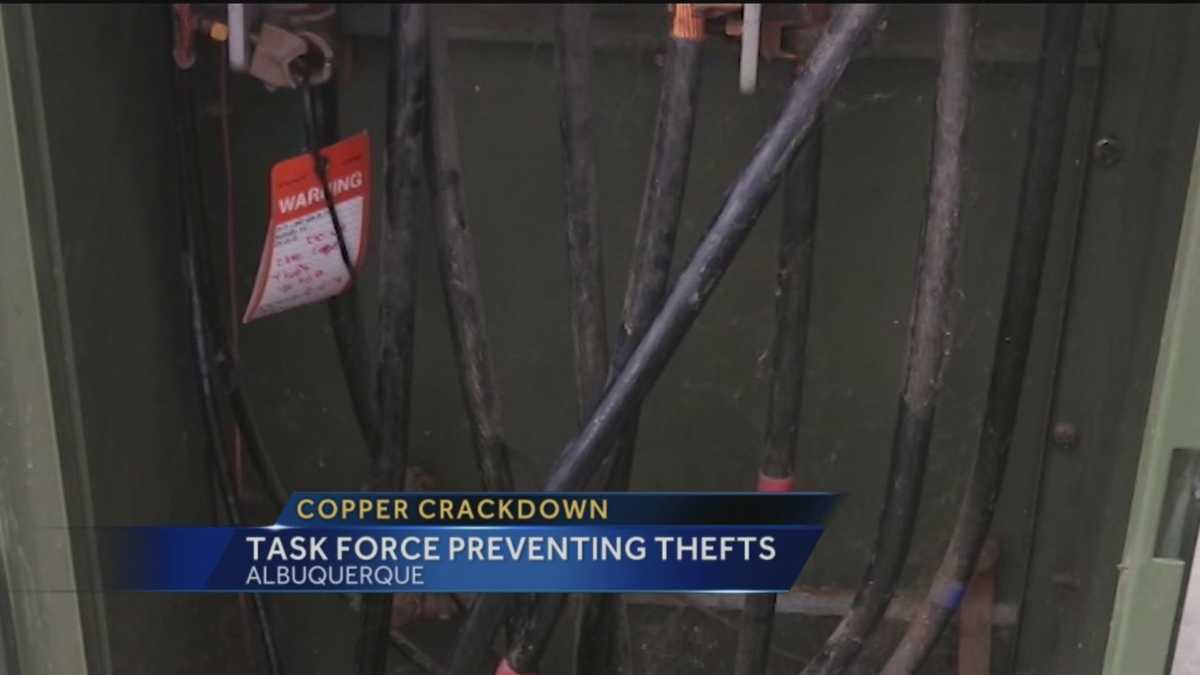 Copper Theft Crackdown
