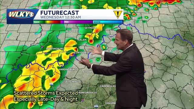 Hot for Election Day and more late-day storm chances