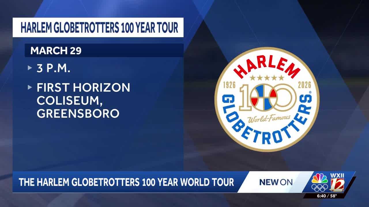 The Harlem Globetrotters 100 Year Tour coming to Greensboro WXII