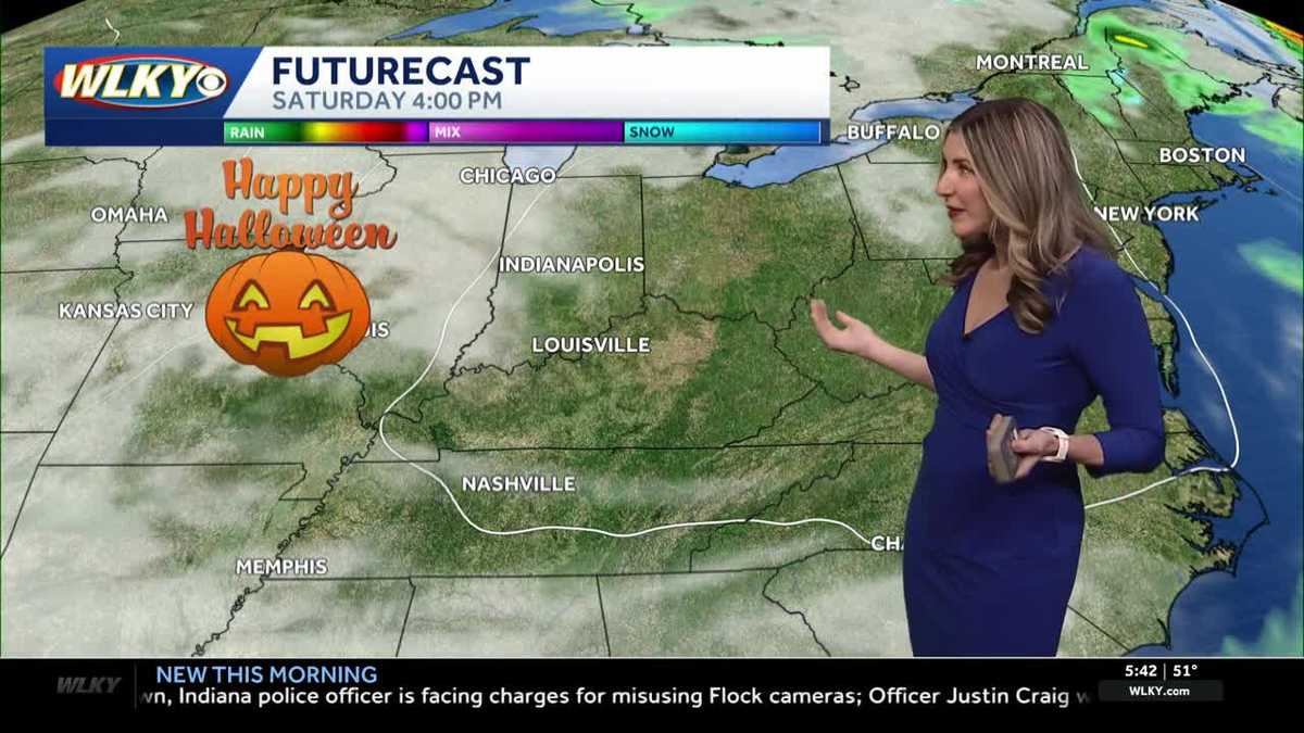 Dry and sunny heading into the weekend