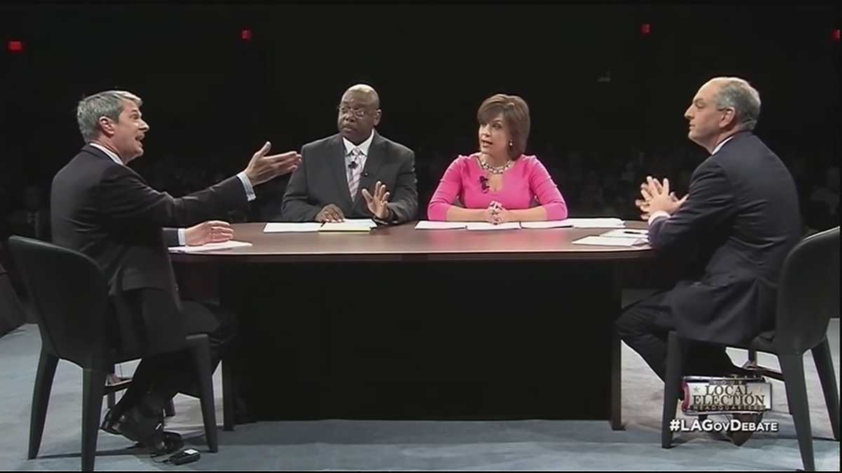 Candidates, live audience attend final debate before runoff election