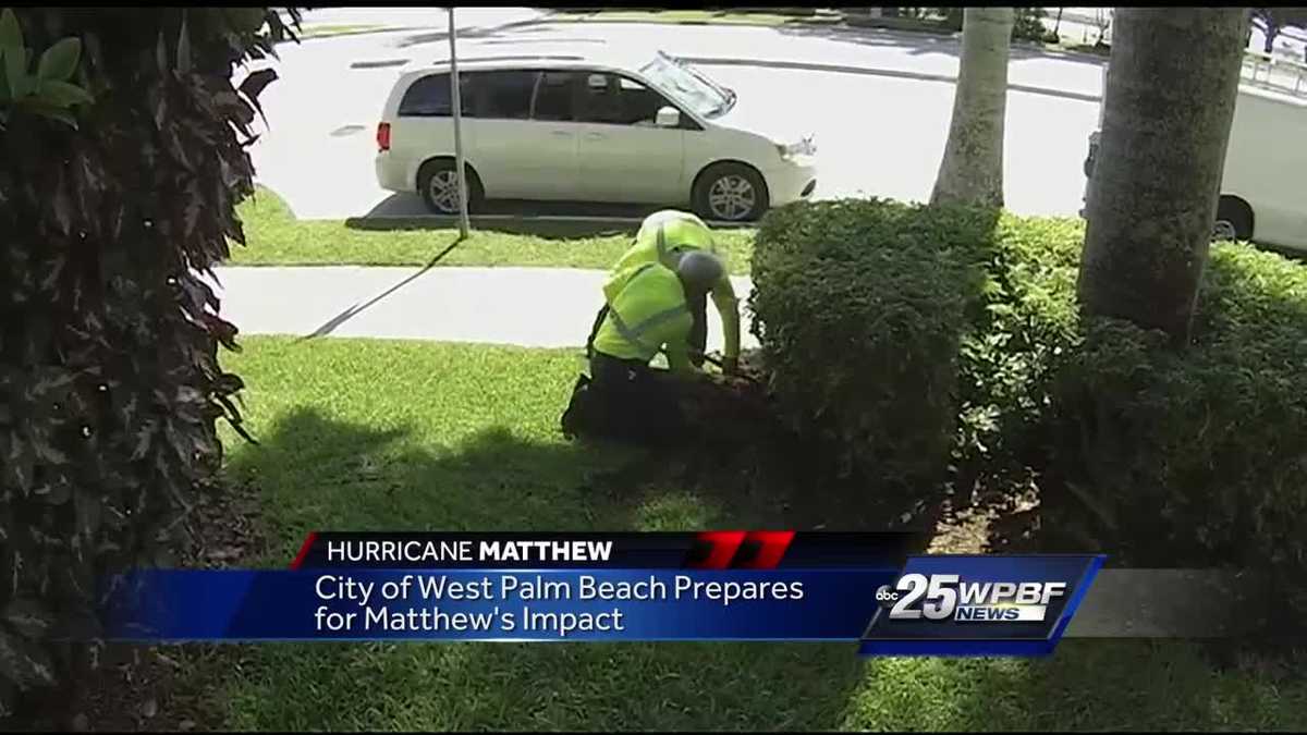 West Palm Beach prepares for Matthew #39 s impact