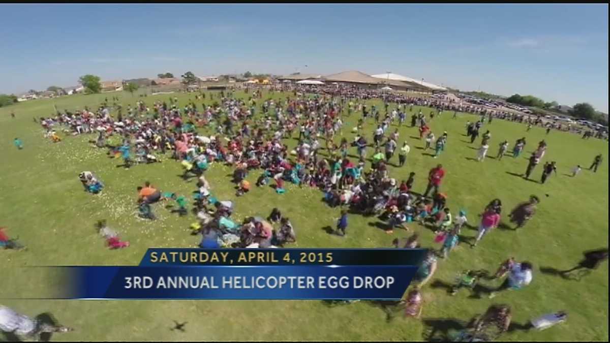 3rd annual 'Helicopter Egg Drop" taking place next weekend