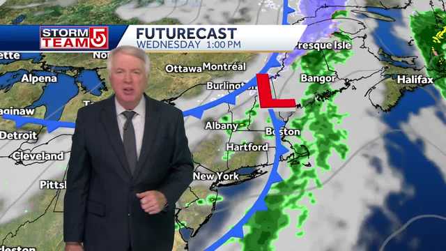 Video: Tracking 2 batches of showers for Wednesday