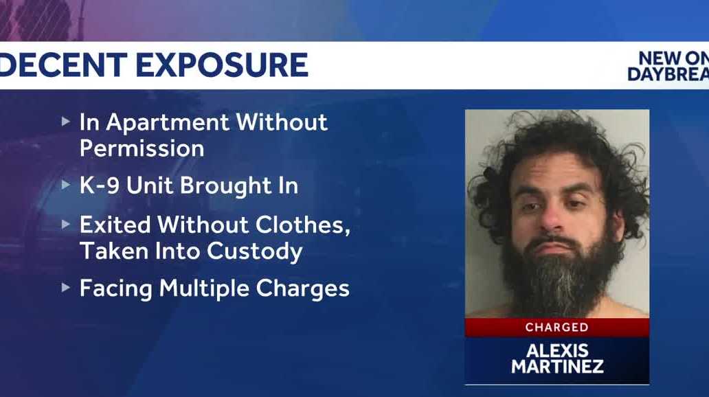 Man arrested on indecent exposure charges by Concord police