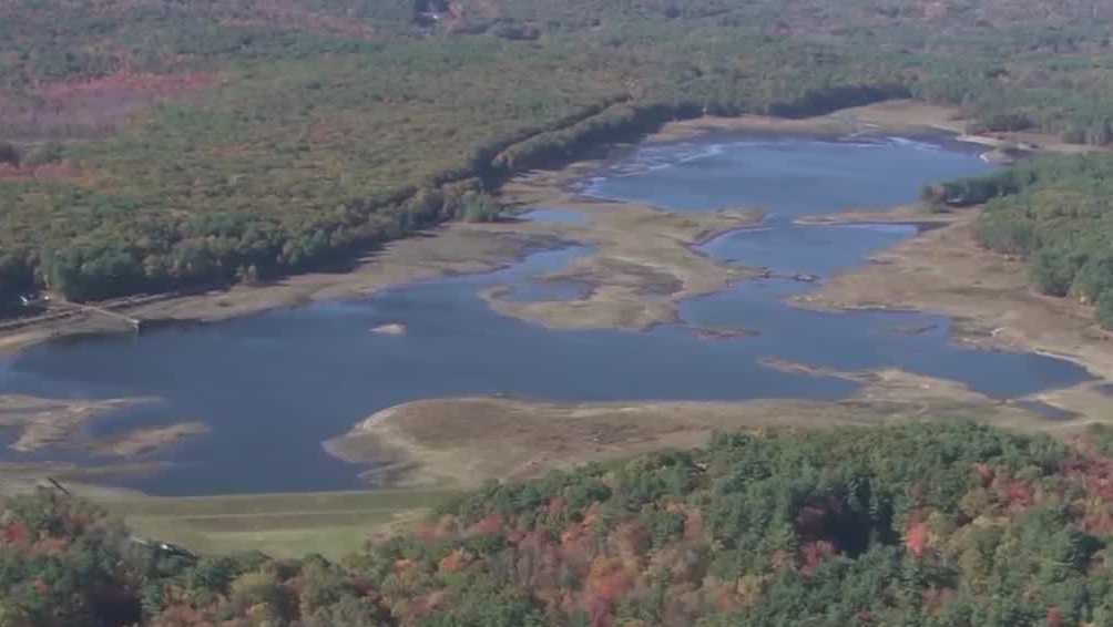 Mass. reservoir shut down after water levels get too low - WCVB Boston
