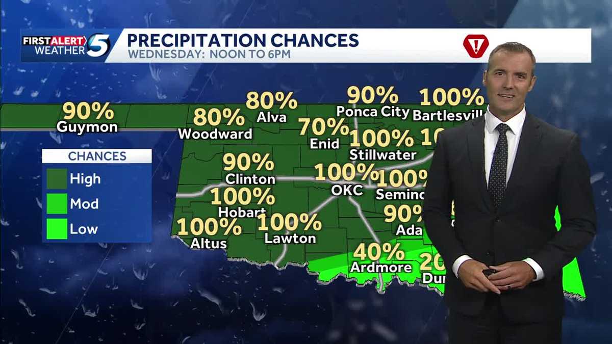 Oklahoma Weather Forecast: Alert Day, Flooding Risk - KOCO