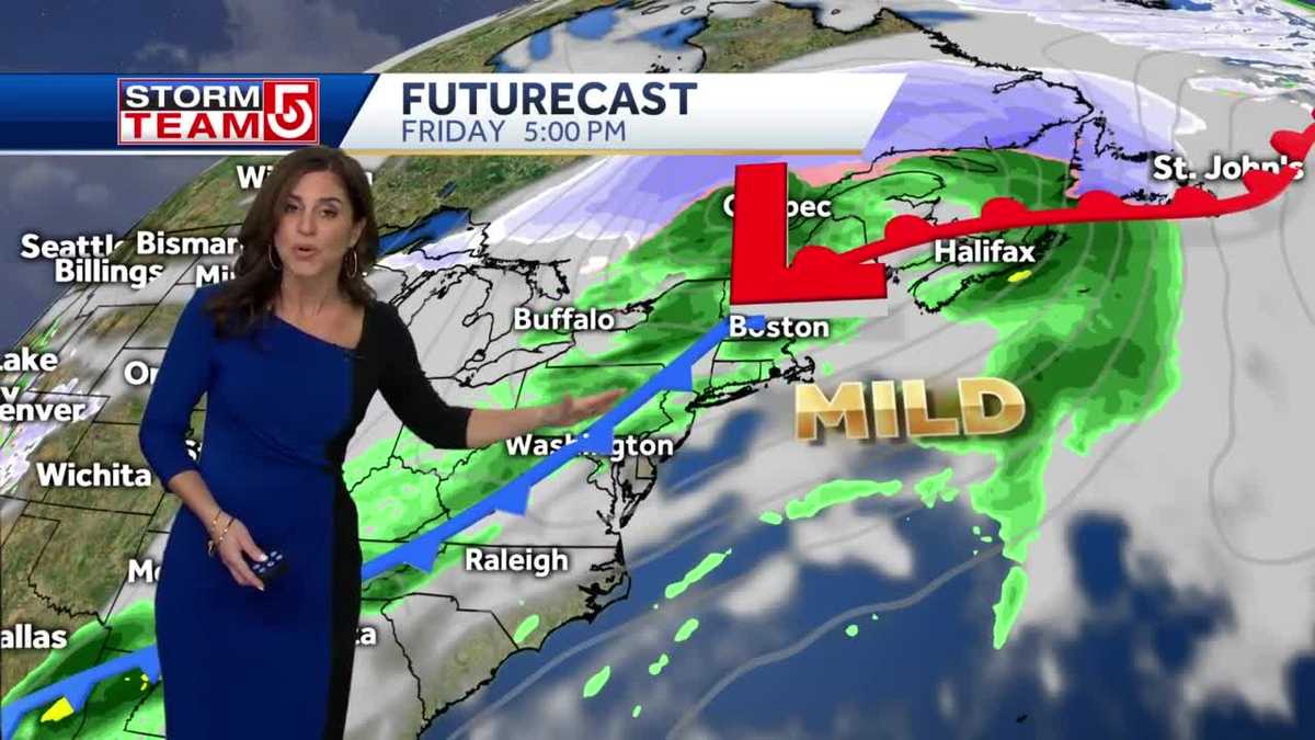 Video: Sunny day before clouds move in