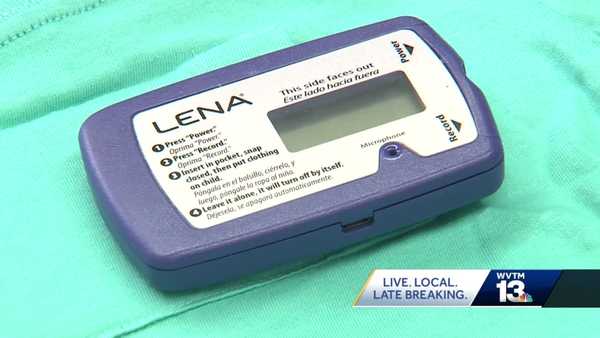 Birmingham Talks offers a device that helps count the number of words a child hears spoken each day.