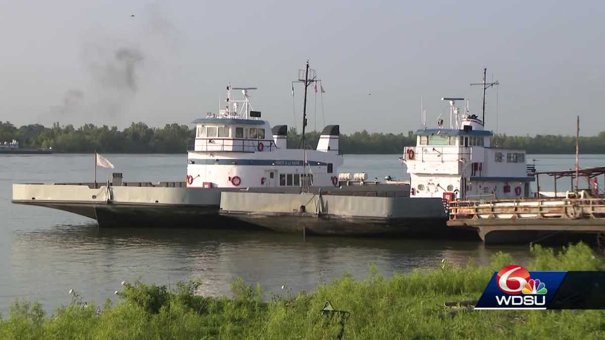 New plans for the Pointe A La Hache Ferry in Plaquemines Parish