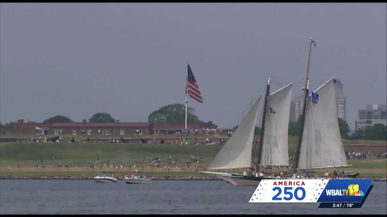 14 tall ships, air show coming to Baltimore for Sail 250