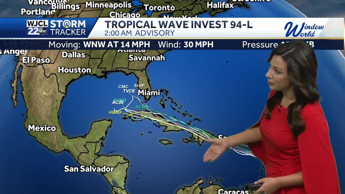 Typical Summer weather returns with an update on the tropics