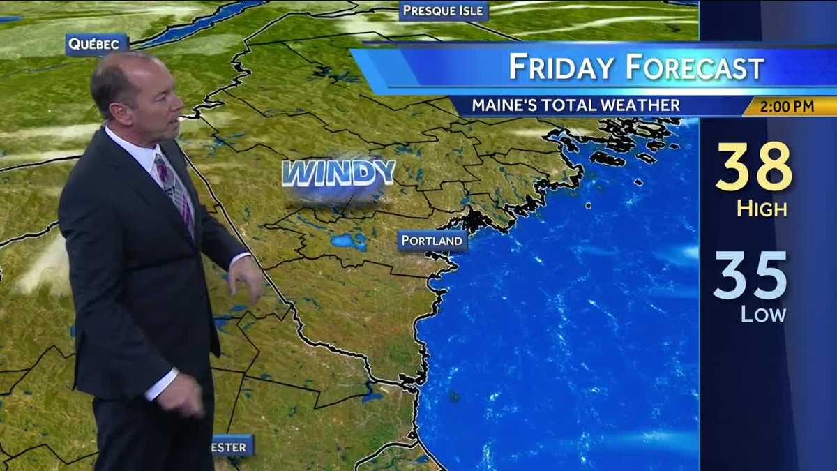 Roger's Thursday evening forecast