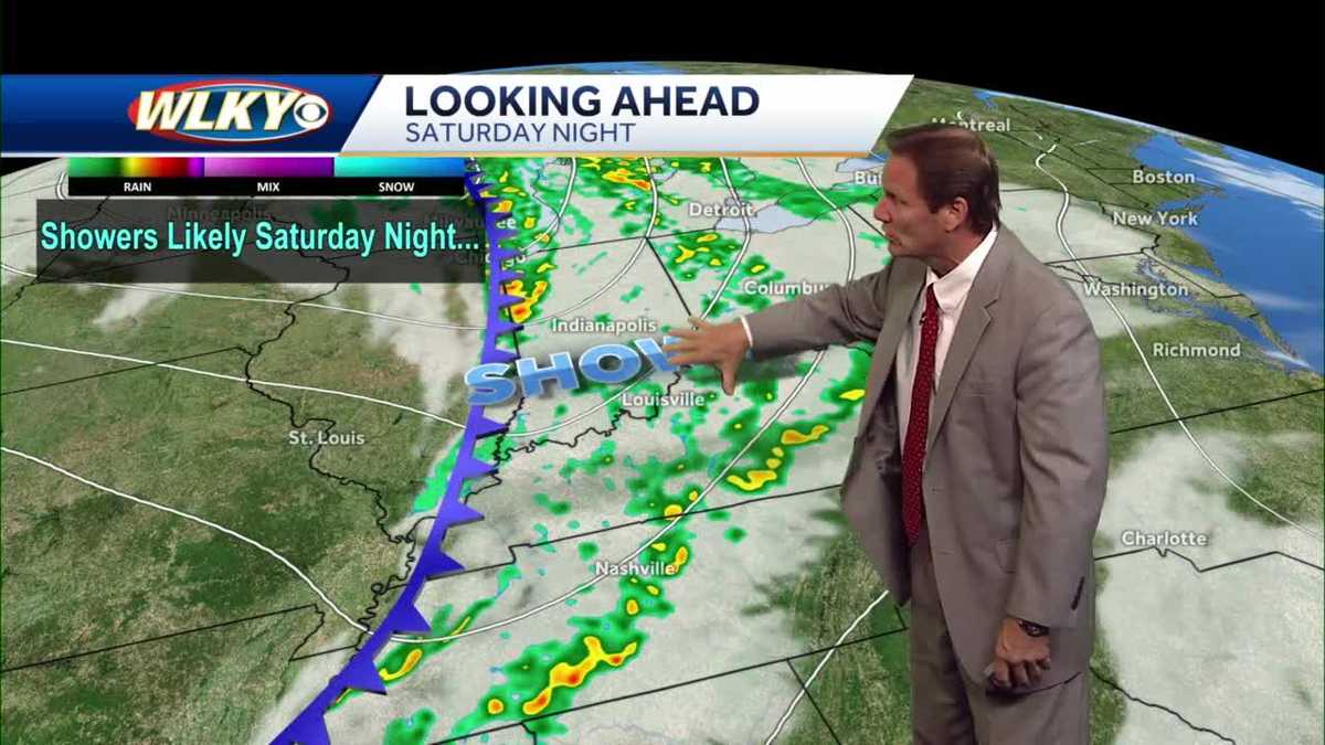Rain chances return this weekend