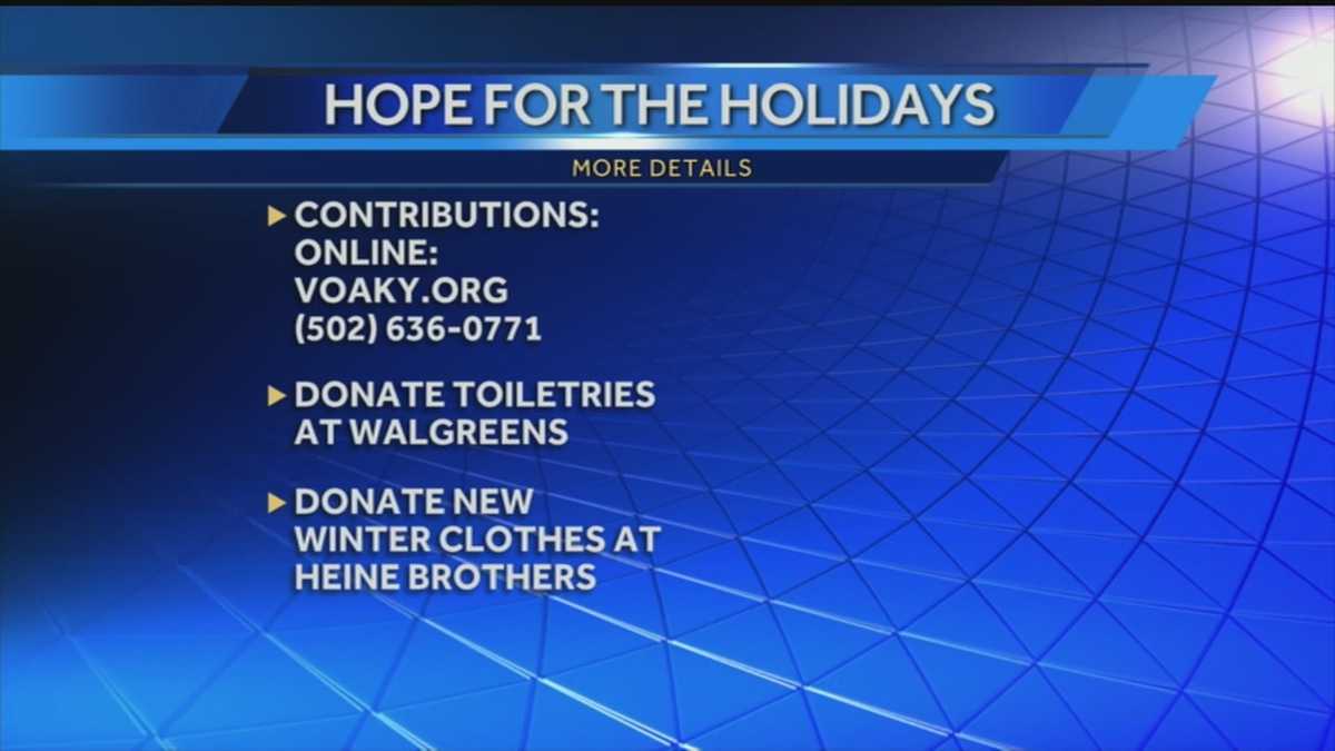 Hope for the Holidays campaign underway