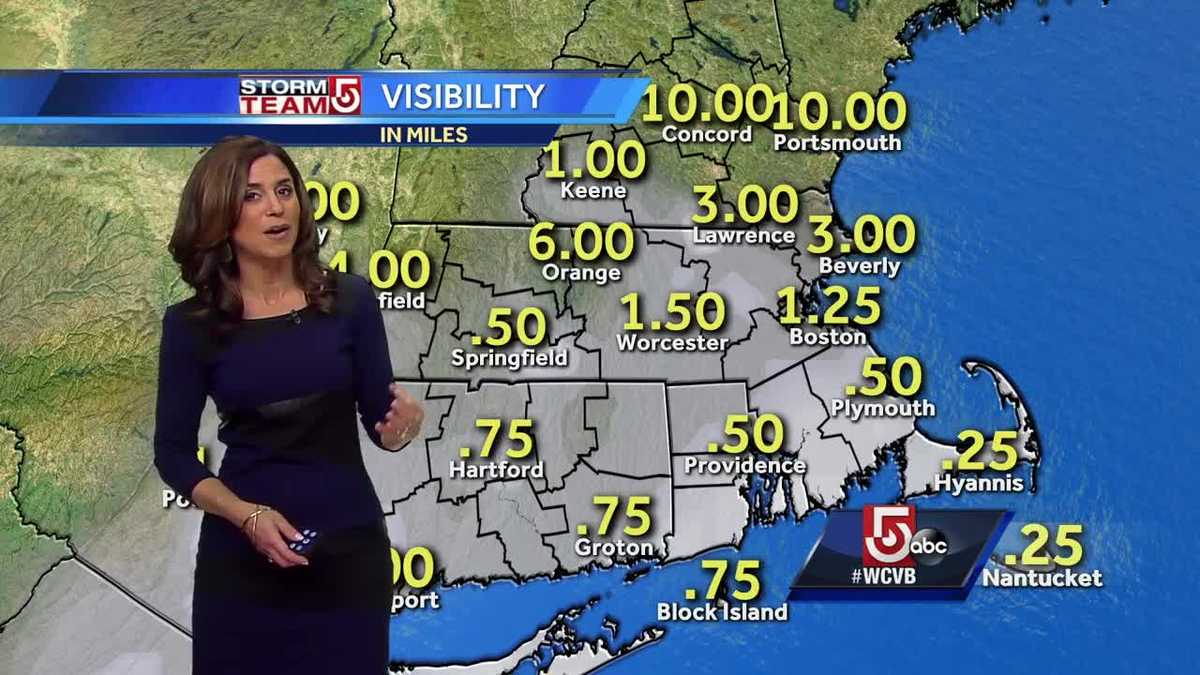 Video: Bitter cold moves in as snow moves out