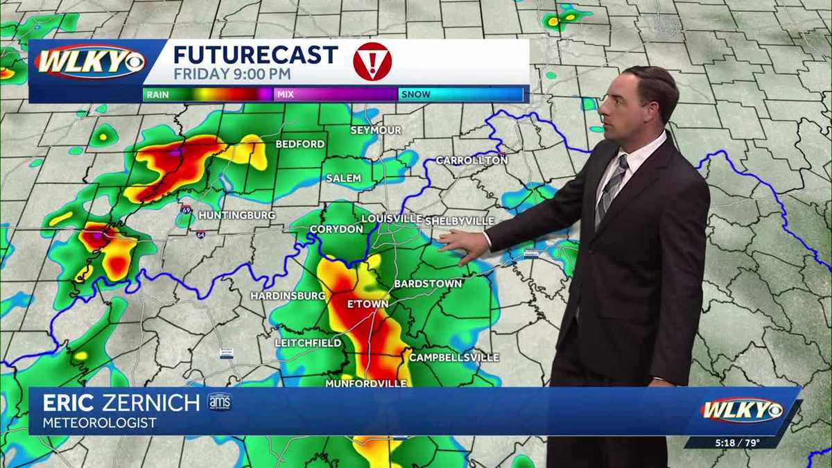 More showers and storms tonight into Saturday