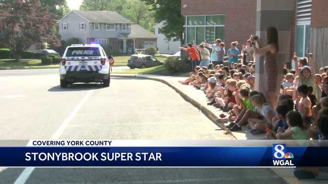 One lucky York County student got an up-close-and-personal experience with a police car - Vimarsana News