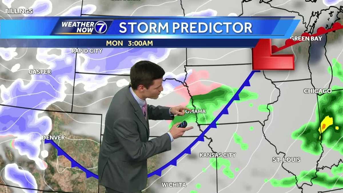 Get ready for a warm and windy Sunday, freezing drizzle possible by ...