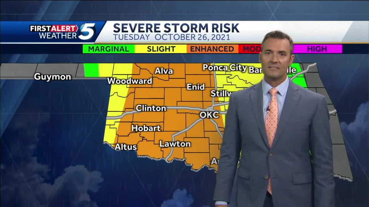 FORECAST: Severe storms tonight