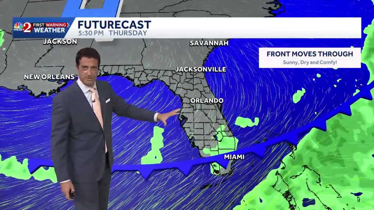 Perfect weather this week + watching the tropics. 10.20.25