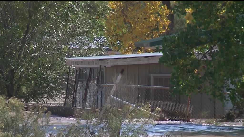 Officials say there is not yet a re-entry plan for those evacuated from San Juan County flood