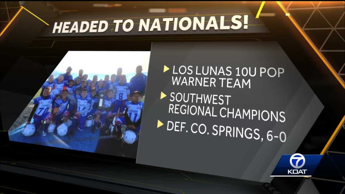 Local pop warner football team to compete at Nationals