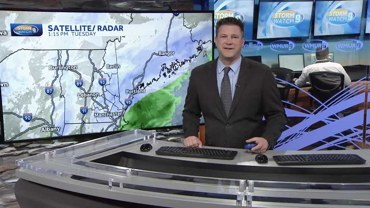 Watch: Snow moves out