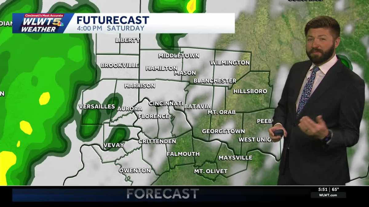 Breezy and warm before storms return to Cincinnati