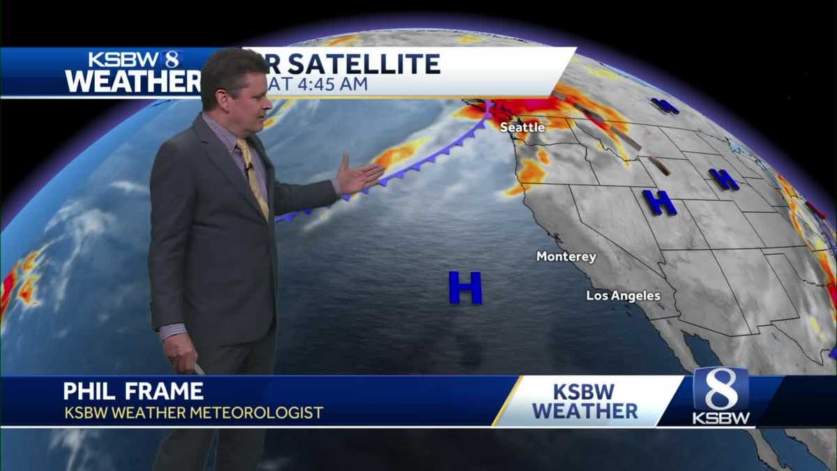 Sunny and Cool Today, Rain Beginning Late Monday Night