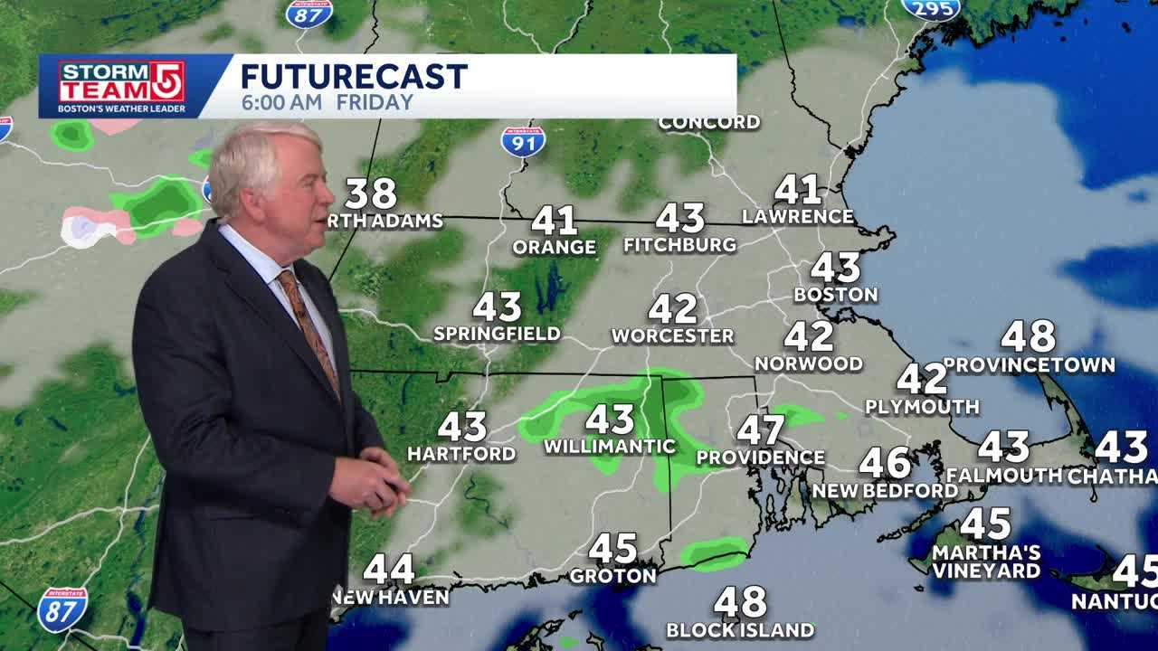 Video: Weekend showers, brighter midweek stretch