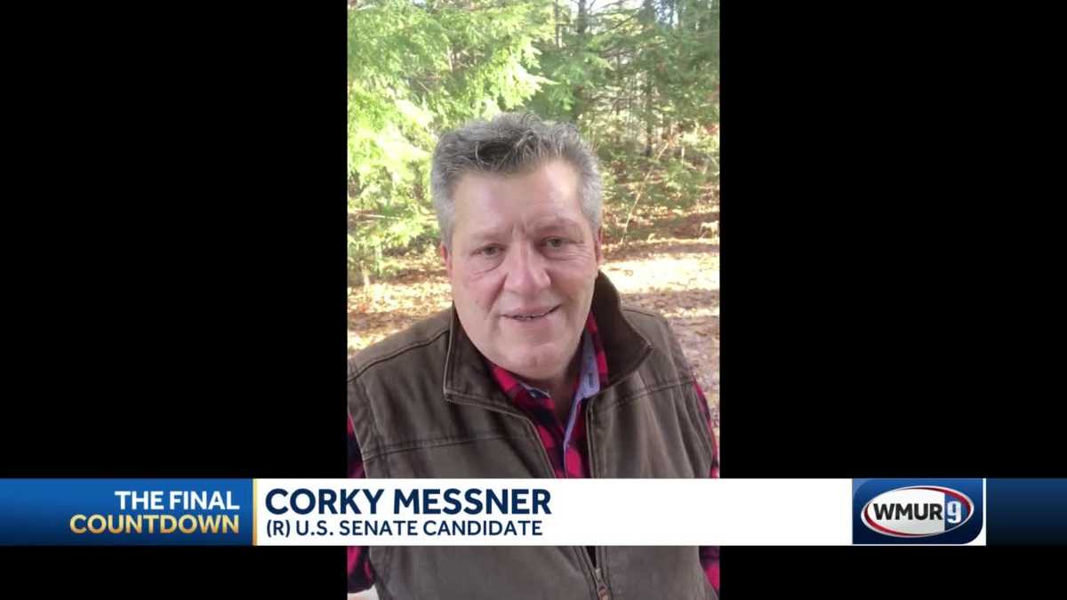 Republican candidate for U.S. Senate Corky Messner delivers his final