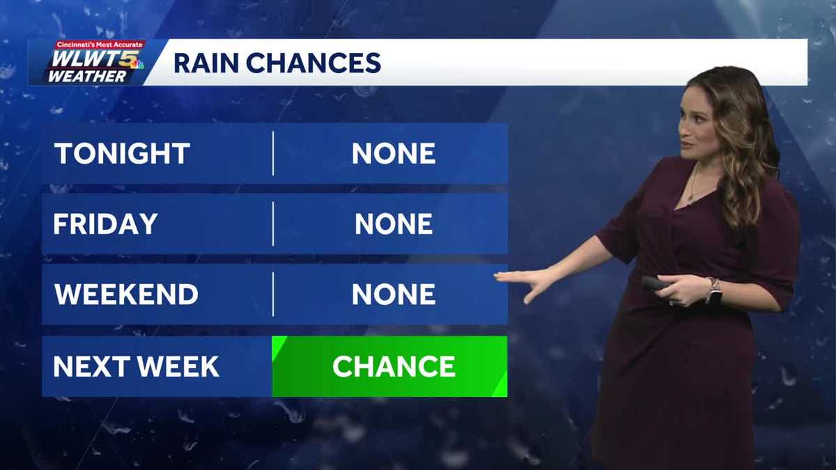 Picture perfect fall weather continues into weekend Cincinnati - WLWT
