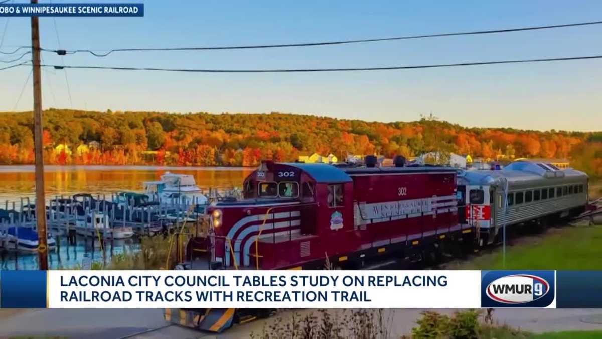Laconia City Council tables study on replacing railroad tracks with ...
