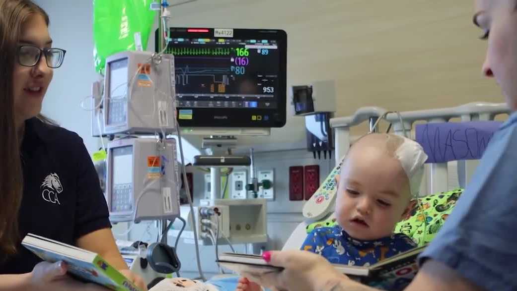 Boy at Golisano's Children Hospital focuses on healing thanks to help from Naples girl