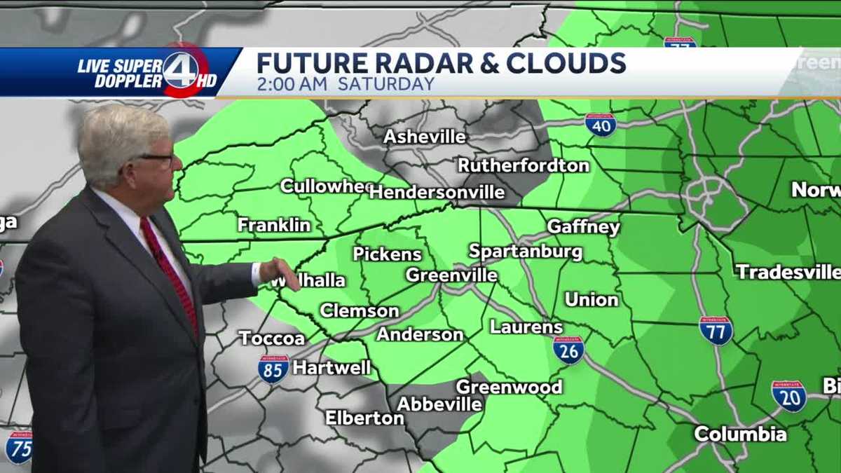 Videocast Rain all day today